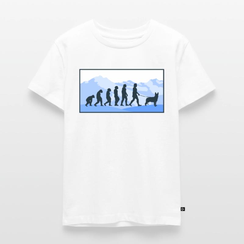 Harzer Fox Evolution Shepherd Gift Kids Premium Organic T-Shirt