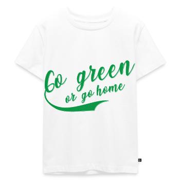 Nachhaltigkeit - Kinder Premium Bio T-Shirt - Weiß - Vorne - Hailey (125cm)