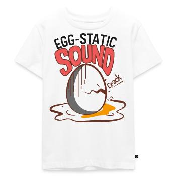 Eggstatic Sound - Kinder Premium Bio T-Shirt - Weiß - Vorne - Hailey (125cm)