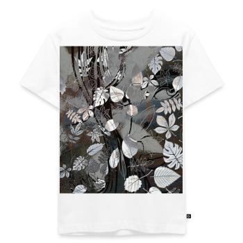 Jardin secret fantastique - T-shirt Premium bio Enfant - blanc - Devant - Hailey (125cm)