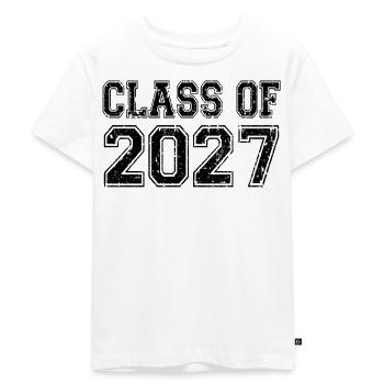 Class Of 2027 - Kids Premium Organic T-Shirt - white - Front - Hailey (125cm)