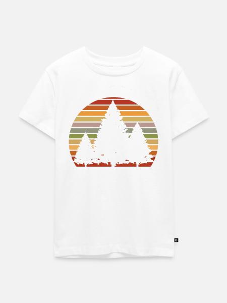 Tree Climbing - Kinder Premium Bio T-Shirt - Weiß