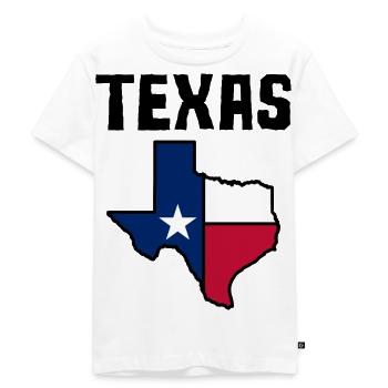 Texas Map - T-shirt Premium bio Enfant - blanc - Devant - Hailey (125cm)