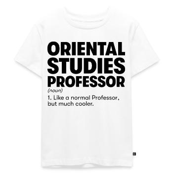 Oriental Studies Professor - Kids Premium Organic T-Shirt - white - Front - Hailey (125cm)