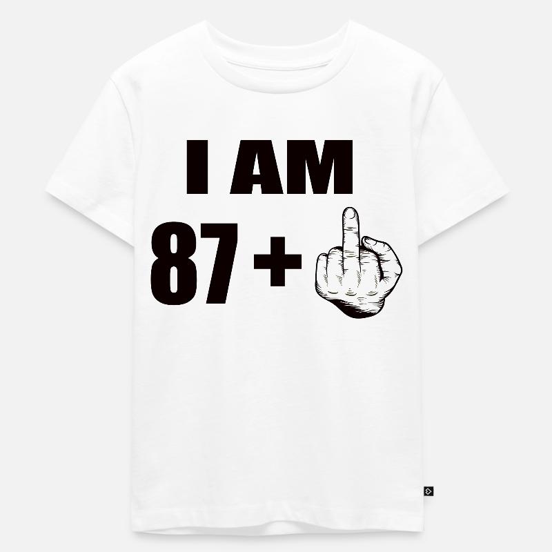 88 Geburtstag - Kinder Premium Bio T-Shirt - Weiß