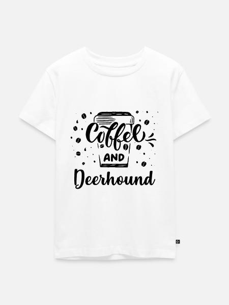 Deerhound - Kinder Premium Bio T-Shirt - Weiß