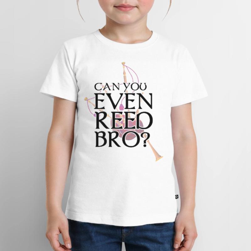 Cornemuse pour instructeurs de cornemuse et cornemuse T-shirt Premium bio Enfant