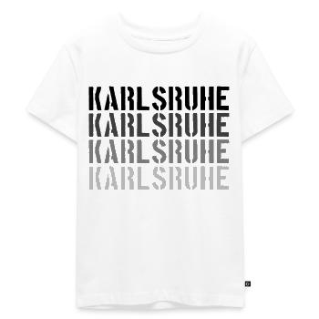 Karlsruhe - Kinder Premium Bio T-Shirt - Weiß - Vorne - Hailey (125cm)