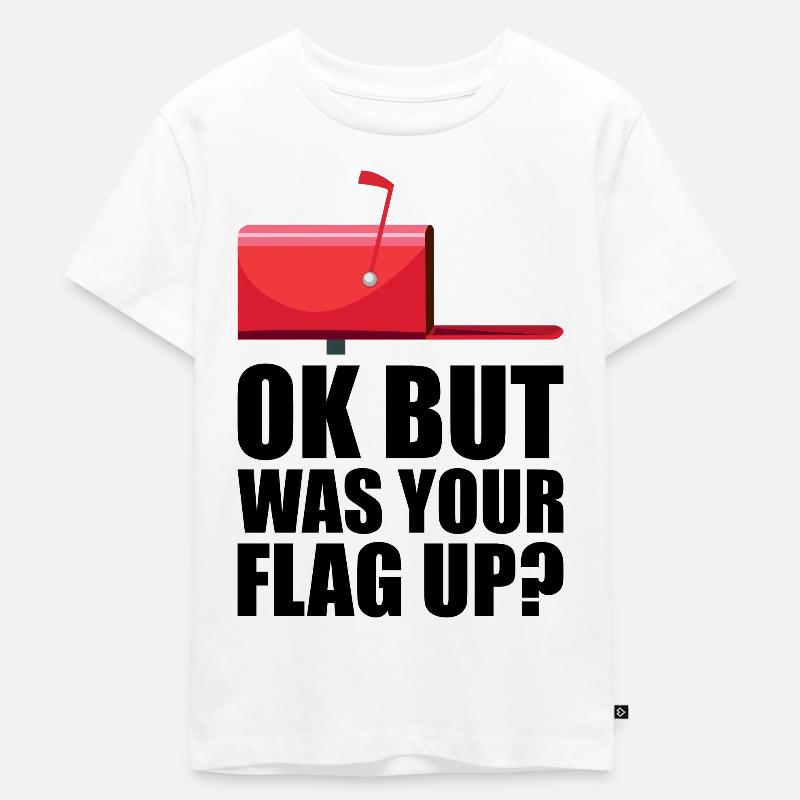 Postbote Postbotin Post Briefträger - Kinder Premium Bio T-Shirt - Weiß