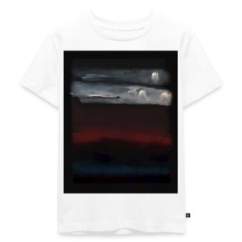 Le style Rothko en couleurs numériques - T-shirt Premium bio Enfant - blanc - Devant - Hailey (125cm)