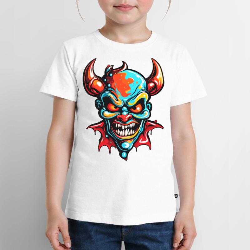 Devil / Hell / Horror / Devilish / Evil Kids Premium Organic T-Shirt