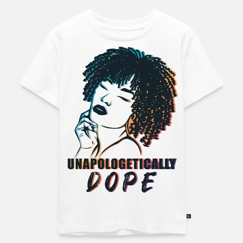 Starkes Statement Unverblümt Cool - Kinder Premium Bio T-Shirt - Weiß