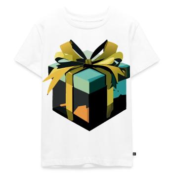 Cadeau - T-shirt Premium bio Enfant - blanc - Devant - Hailey (125cm)