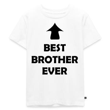 Mon cher meilleur frère - T-shirt Premium bio Enfant - blanc - Devant - Hailey (125cm)