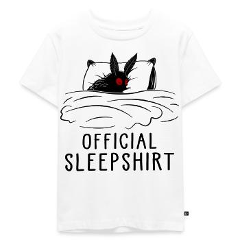 Official Sleepshirt - Kids Premium Organic T-Shirt - white - Front - Hailey (125cm)