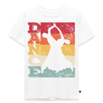 Gesellschaftstanz Wiener Walzer - Kinder Premium Bio T-Shirt - Weiß - Vorne - Hailey (125cm)