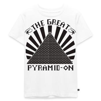 La Grande Pyramide - T-shirt Premium bio Enfant - blanc - Devant - Hailey (125cm)