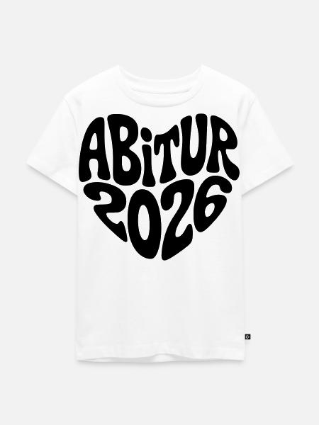 Abitur 2026 - Kinder Premium Bio T-Shirt - Weiß
