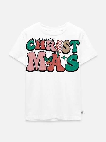 Christmas - Kinder Premium Bio T-Shirt - Weiß