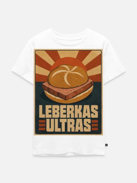 Leberkas Ultras - Kinder Premium Bio T-Shirt - Weiß