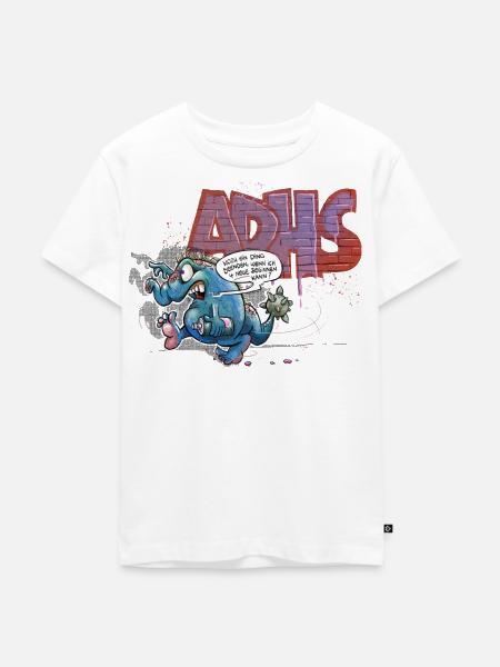 Wozu ein Ding beenden …? - Kinder Premium Bio T-Shirt - Weiß
