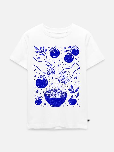 Lo Dolce Kitchen! - Kinder Premium Bio T-Shirt - Weiß