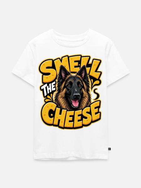 Belgischer Schäferhund - Kinder Premium Bio T-Shirt - Weiß