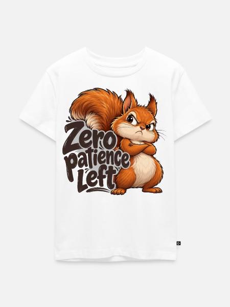 Eichhörnchen - Kinder Premium Bio T-Shirt - Weiß