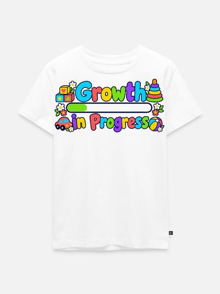 child growth - Kinder Premium Bio T-Shirt - Weiß
