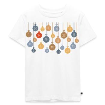 Advent calendar - Kids Premium Organic T-Shirt - white - Front - Hailey (125cm)