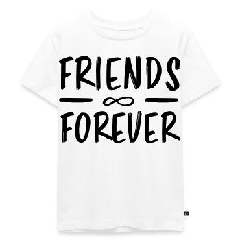AMIS POUR TOUJOURS - T-shirt Premium bio Enfant - blanc - Devant - Hailey (125cm)