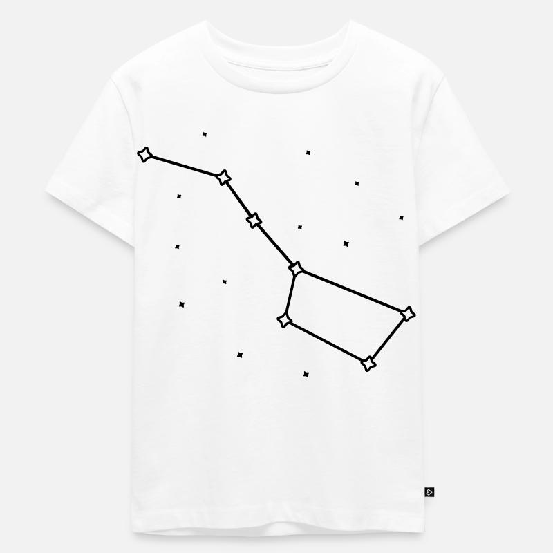 Sternbild grosser wagen - Kinder Premium Bio T-Shirt - Weiß