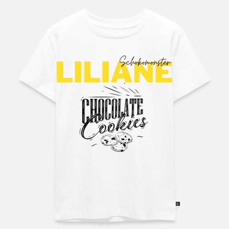 Lilis Tshirt - Kinder Premium Bio T-Shirt - Weiß