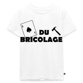 As du bricolage - T-shirt Premium bio Enfant - blanc - Devant - Hailey (125cm)