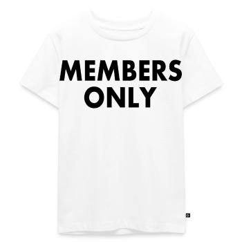 Members only - T-shirt Premium bio Enfant - blanc - Devant - Hailey (125cm)