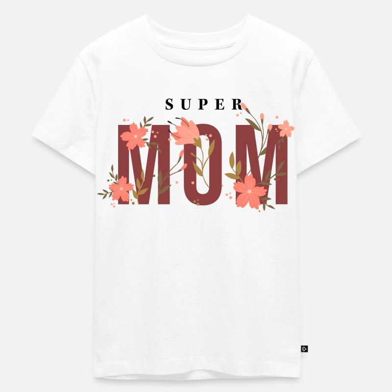 Muttertag - Kinder Premium Bio T-Shirt - Weiß