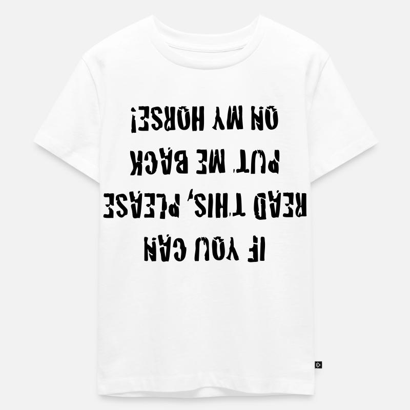 if_you_can - Kinder Premium Bio T-Shirt - Weiß