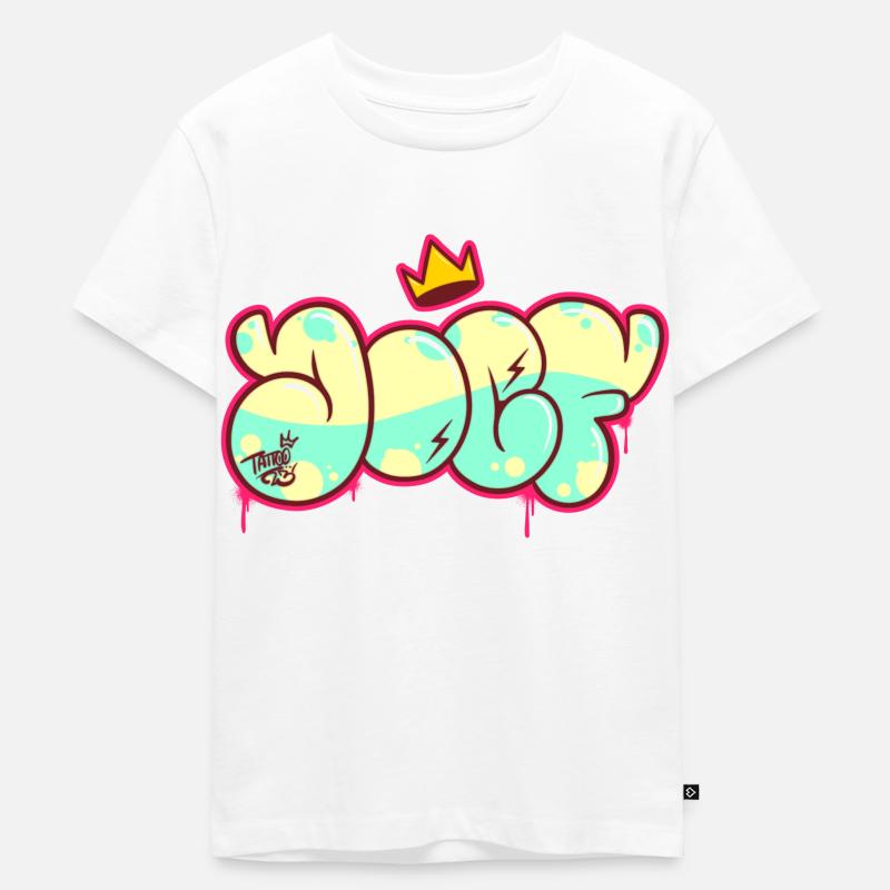 Graphique #01 - T-shirt Premium bio Enfant - blanc