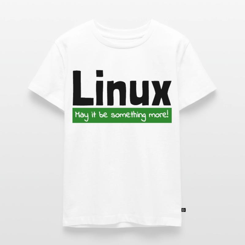 Linux Computer Computerarbeit witzige Sprüche Nerd Kinder Premium Bio T-Shirt