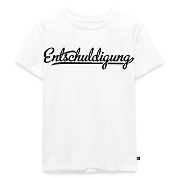Excuse me - Kids Premium Organic T-Shirt - white - Front - Hailey (125cm)