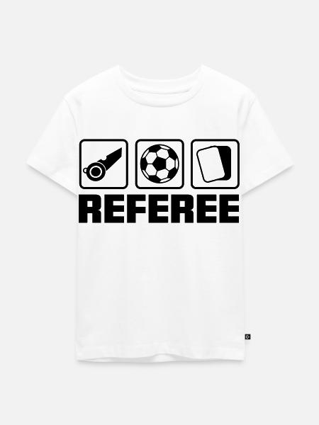 Schiedsrichter - Kinder Premium Bio T-Shirt - Weiß