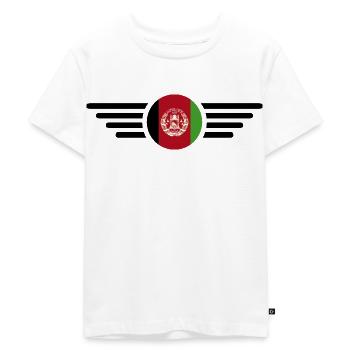 Ich liebe Afghanistan, Eleganz Stil Design T-Shirt - Kinder Premium Bio T-Shirt - Weiß - Vorne - Hailey (125cm)