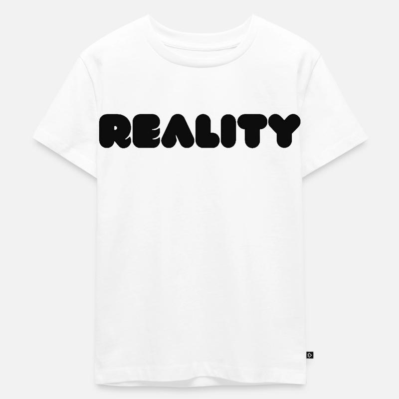 Reality avatar style - T-shirt Premium bio Enfant - blanc