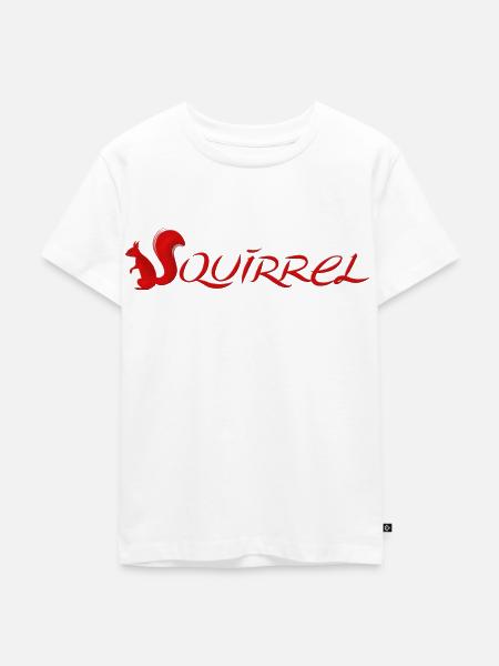 LORD SQUIRREL - Kinder Premium Bio T-Shirt - Weiß