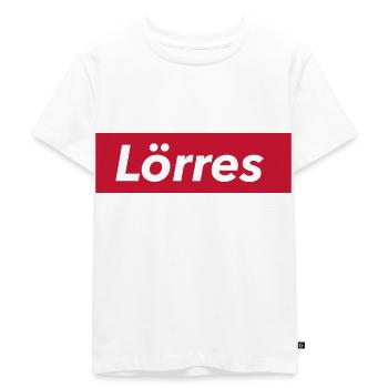 Lörres - Kids Premium Organic T-Shirt - white - Front - Hailey (125cm)