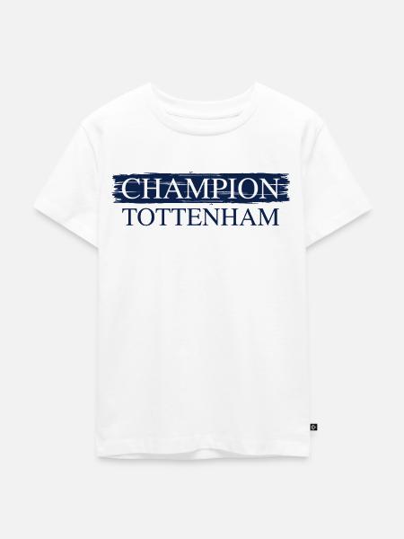 Champion Tottenham - Kinder Premium Bio T-Shirt - Weiß