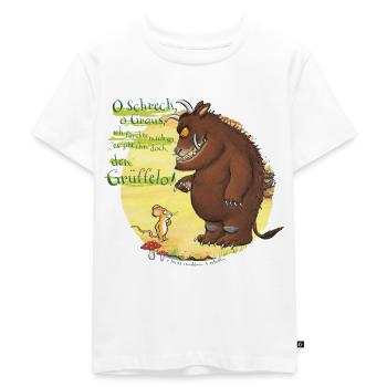 Der Grüffelo mit Maus 2 - Kinder Premium Bio T-Shirt - Weiß - Vorne - Hailey (125cm)