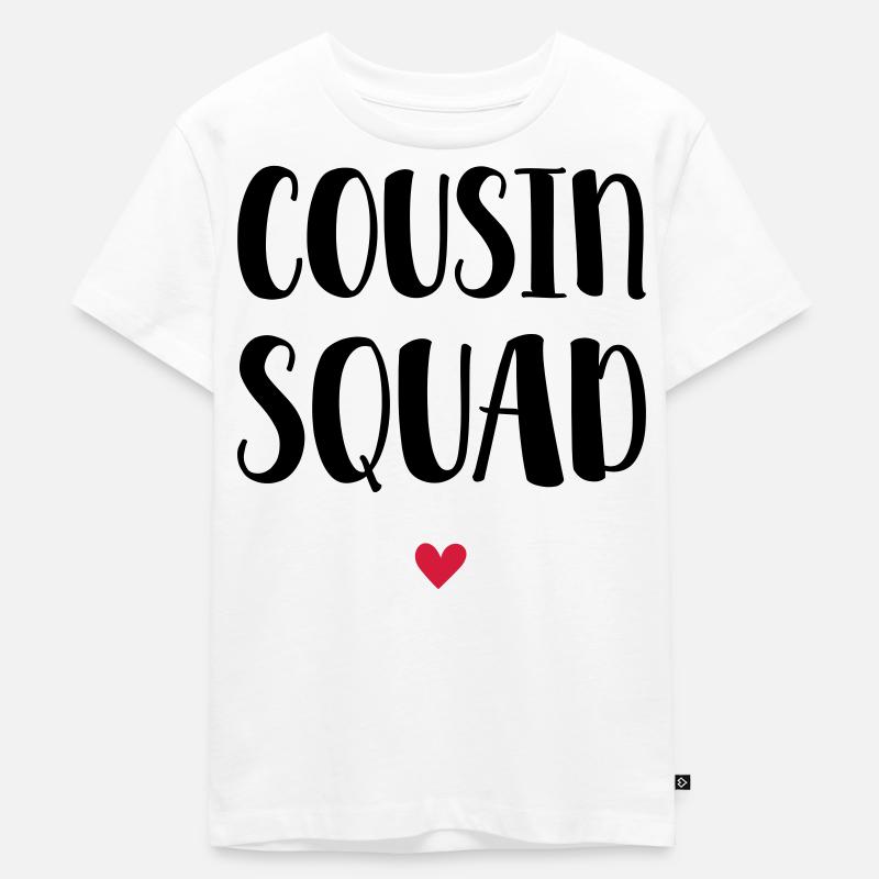 Cousin Squad / Cousin Crew / Cousines - T-shirt Premium bio Enfant - blanc
