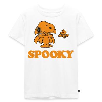 Peanuts Snoopy And Woodstock Spooky Halloween - Kids Premium Organic T-Shirt - white - Front - Hailey (125cm)