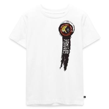 WENG CHUN PRINCIPLES - Kinder Premium Bio T-Shirt - Weiß - Vorne - Hailey (125cm)